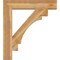 Ekena Millwork Merced Block Rough Sawn Bracket, Western Red Cedar, 6"W x 36"D x 40"H BKT06X36X40MRC05RWR - alternate 4